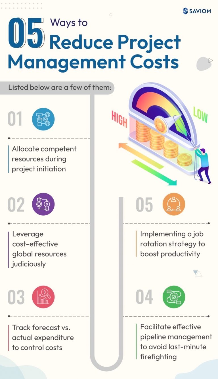 Infographic: Reduce Project Management Costs